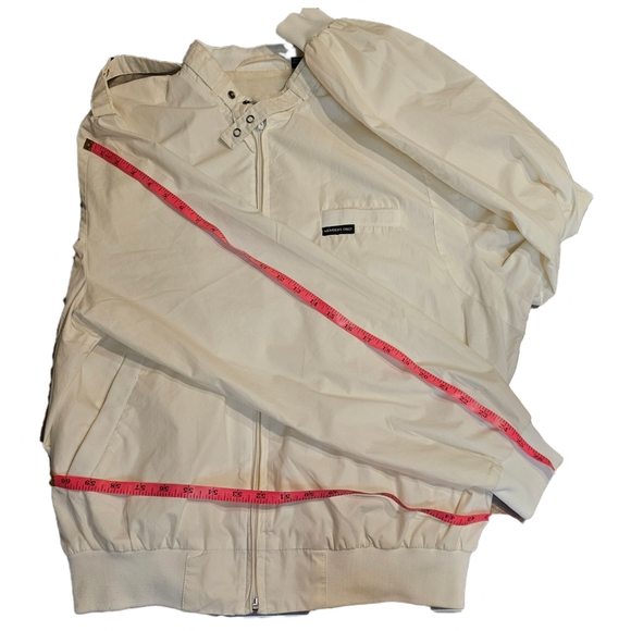 Vintage Off-white Members Only Wind Breaker Jacket 44L Men or Women - Picture 12 of 14